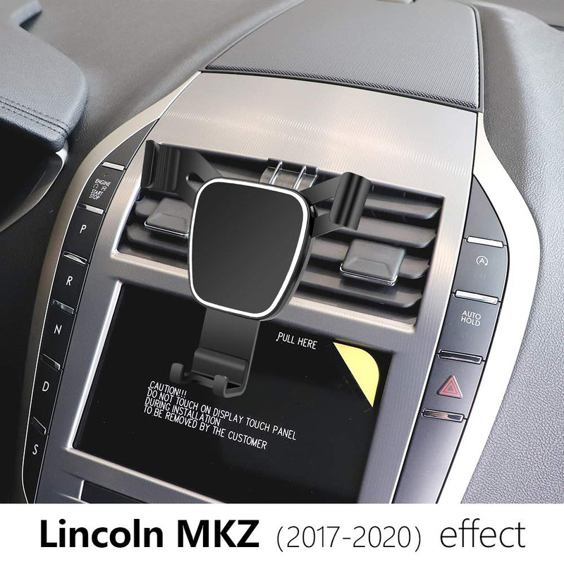 Car Phone Holder for 2017-2020 Lincoln MKZ Auto Accessories Navigation Bracket Interior Decoration Mobile Cell Phone Mount