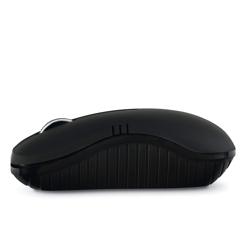 Verbatim Wireless Notebook Optical Mouse, Commuter Series – Matte Black