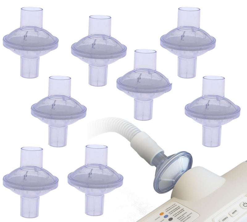 Aveen Inline 8-Pack CPAP Filters - Universal Fit for CPAP and BiPAP Machines and CPAP Hoses- Advanced Filtration for Cleaner Air - Disposable, Easy to Install, Must-Have CPAP Filters.