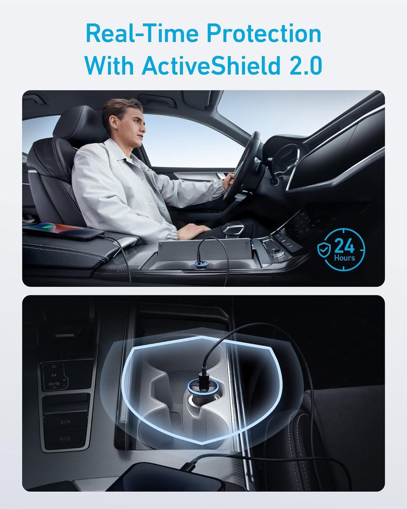 Anker 2-Pack USB C Charger with USB C Car Charger