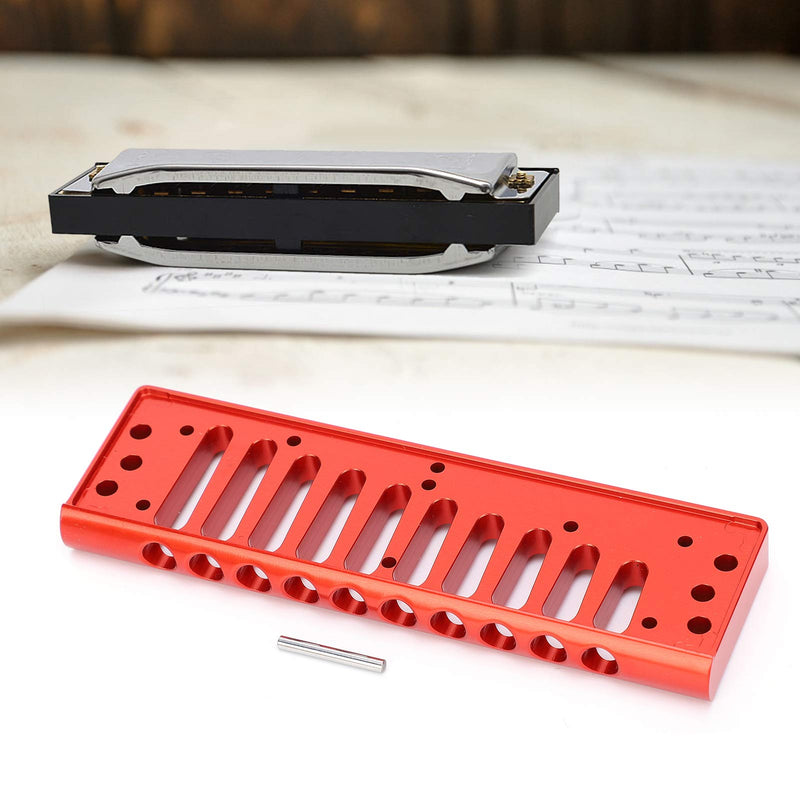 Harmonica Comb for SP20 Aluminum Aalloy 10 Hole Blues Hormonica Comb Parts Musical Instrument Parts