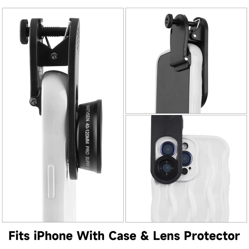 120MM Macro Lens for iPhone - 5K HD 10X Super Macro w Starlight Filter, Professional Universal Clip Phone Camera Lens for Photo Video Lens of iPhone Samsung Andriod 120mm Macro Lens