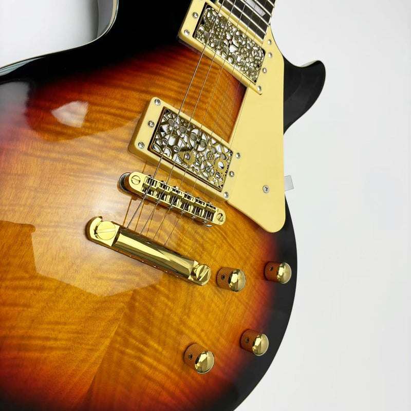 [AUSTRALIA] - Electric Guitar Bridge Studs Anchors M8 Metric Thread Mounting Studs and Inserts Bushings Compatible with Les Paul Lp Ep Style Electric Guitar Bridges Parts Replacement Gold 