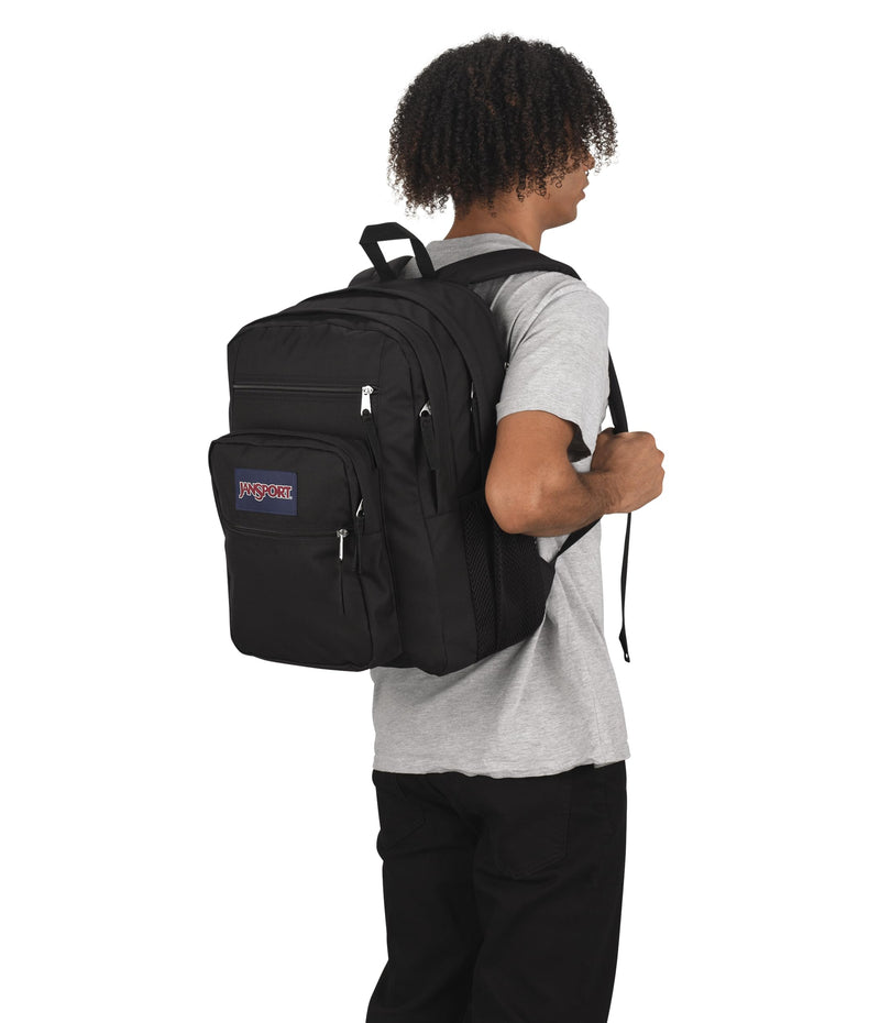 JanSport Laptop Backpack - Computer Bag with 2 Compartments, Ergonomic Shoulder Straps, 15” Laptop Sleeve, Haul Handle - Book Rucksack - Black One Size