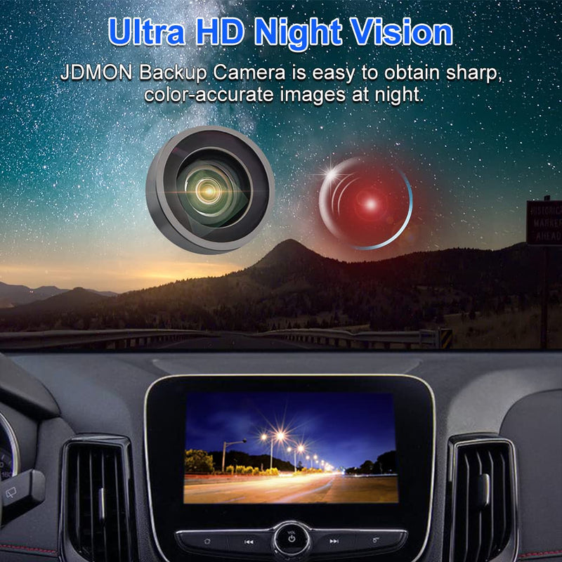 590-143 Backup Park Assist Camera Compatible with Dodge Journey 2012-2020 | Rear View Back up Camera Replacement for 56054158AB 56054158AC 56054158AD