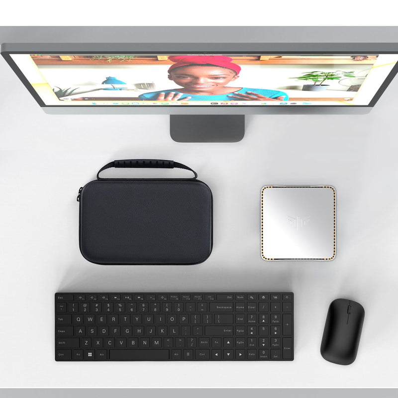 Mini PC Computer Hard Protective Case for Apple/KAMRUI/GMKtec/ACEMAGIC | for Mac mini M4 Pro,KAMRUI GK3Plus/AK1 PLUS/Pinova P2,GMKtec G10/M5 Plus Ultra,ACEMAGIC Vista V1 N97,Beelink S12 S13 Pro/SER5