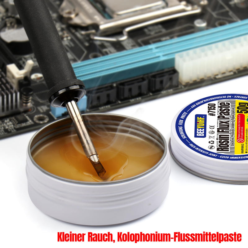 BEEYUIHF Rosin Flux, Soldering Paste Flux, Electronic Flux for Soldering for SMD PCB Welding (2.29oz/65g)