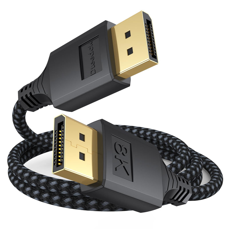 Display Port Cable 3Ft 10 Pack, DP 1.4 Cables Display Port Cord 3 Feet (8K@60Hz, 4K@144Hz, 2K@240Hz, 32.4Gbps) for Computer PC Gaming Laptop to Monitor