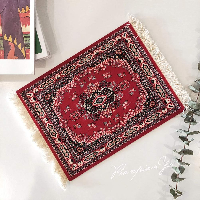 Mouse Pads for Wireless Mouse,Oriental Persian Carpet Mouse Mat Computer Mousepad for Table Decor