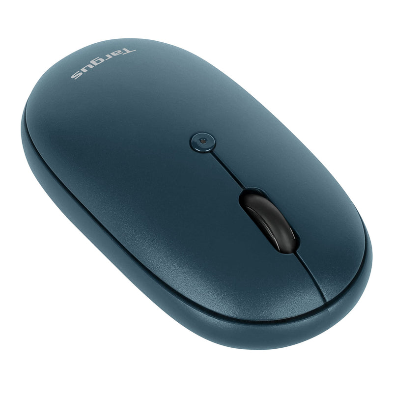 Targus Ambidextrous Bluetooth Mouse for PC/Mac, Multi-Device Connectivity Mouse for Laptop or Desktop, Wireless Mouse PC/Mac Cordless Computer Mouse, Blue (PMB58102GL)