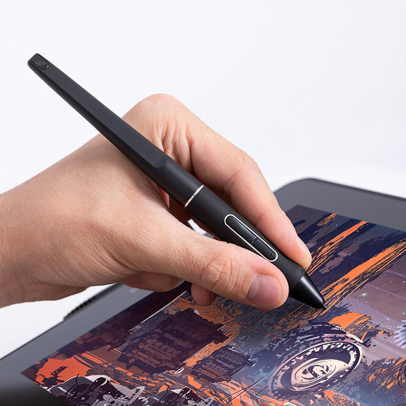 Stylus Digital Pen with 10 Nibs for Huion Kamvas 13, 22 Plus and 24 Drawing Monitors - Battery-Free, 8192 Pressure Sensitivity