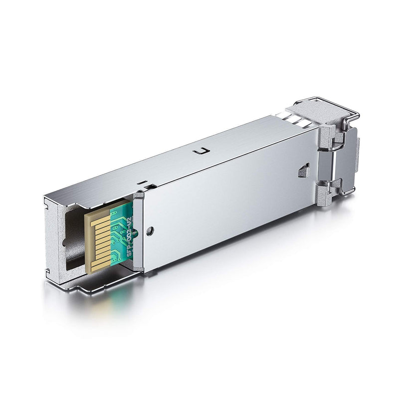 2 Pack of SFP Transceiver Multimode Gigabit Mini-GBIC Module Bundle with 1meter OM3 LC to LC Fiber Patch Cable, 1000Base-SX Compatible for HPE ProCurve J4858C
