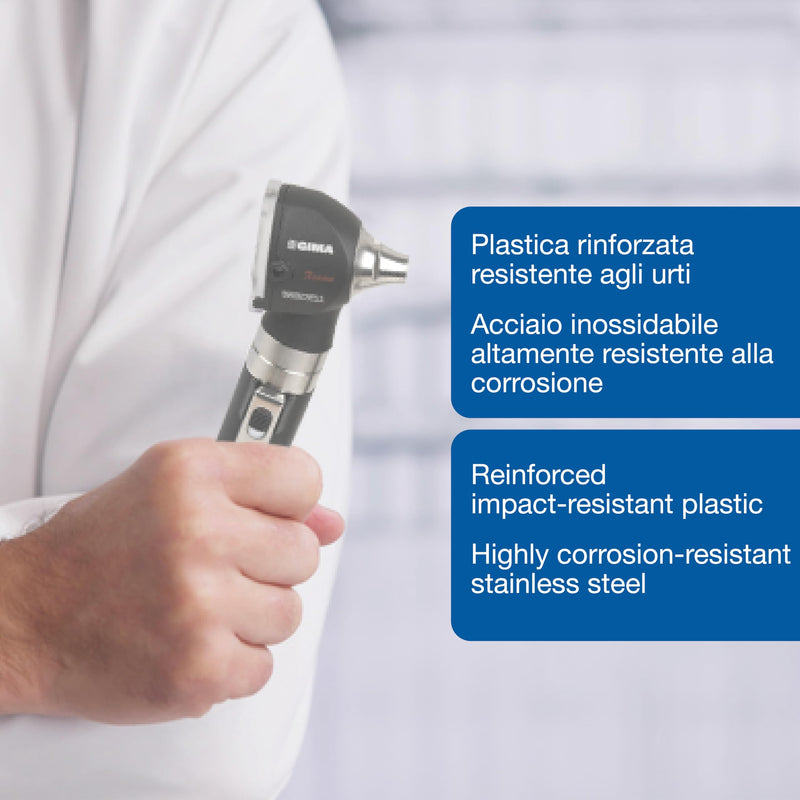 GIMA 31524 Otoscope 2.5V Xenon Halogen Light Pouch Single