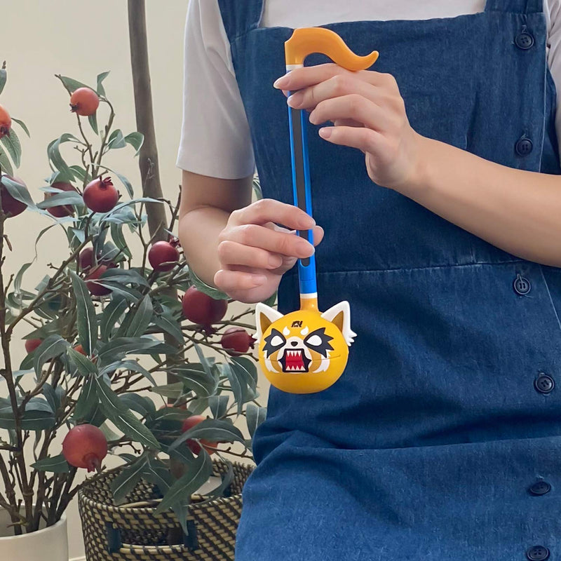 [AUSTRALIA] - Otamatone Special Edition Sanrio (Aggretsuko - Rage) - Fun Electronic Musical Toy Synthesizer Instrument by Maywa Denki (Official Licensed) [Includes Song Sheet and English Instructions] Aggretsuko Rage 