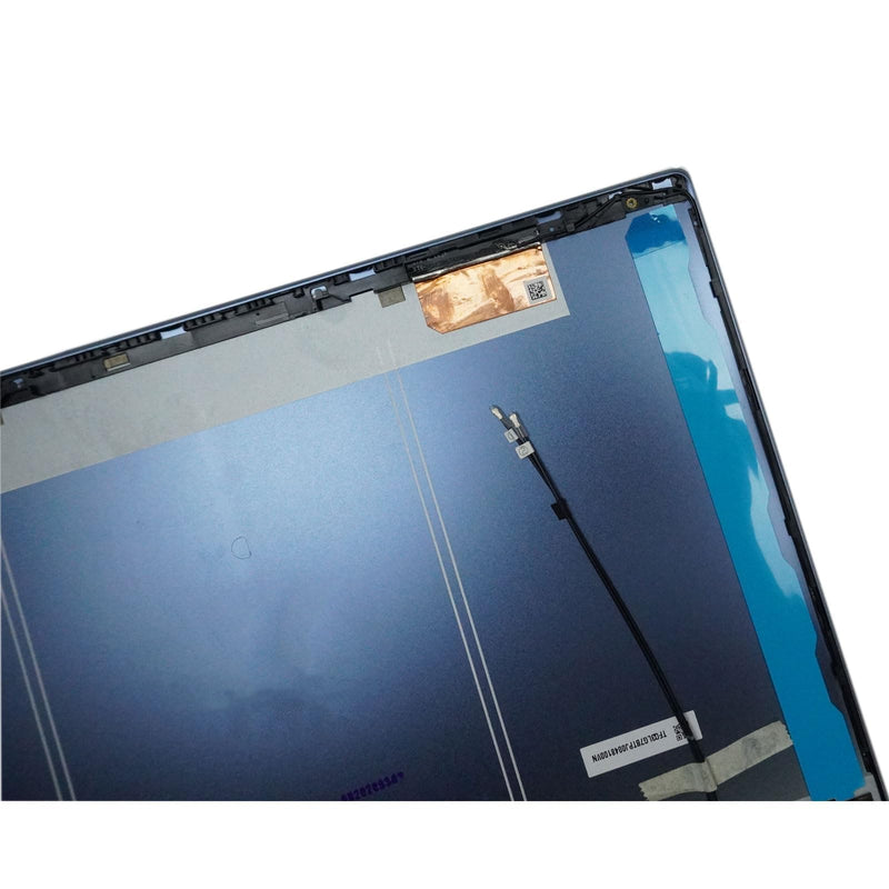 LCD Back Cover w Hinges Replacement for HP Pavilion 15-CS 15-CW 15-CS0051WM | Size 15.6",Fog Blue,Replacement For HP Pavilion 15-CS 15-CW 15-CS0051WM 15-CS3073CL 15-CW1063WM L51799-001