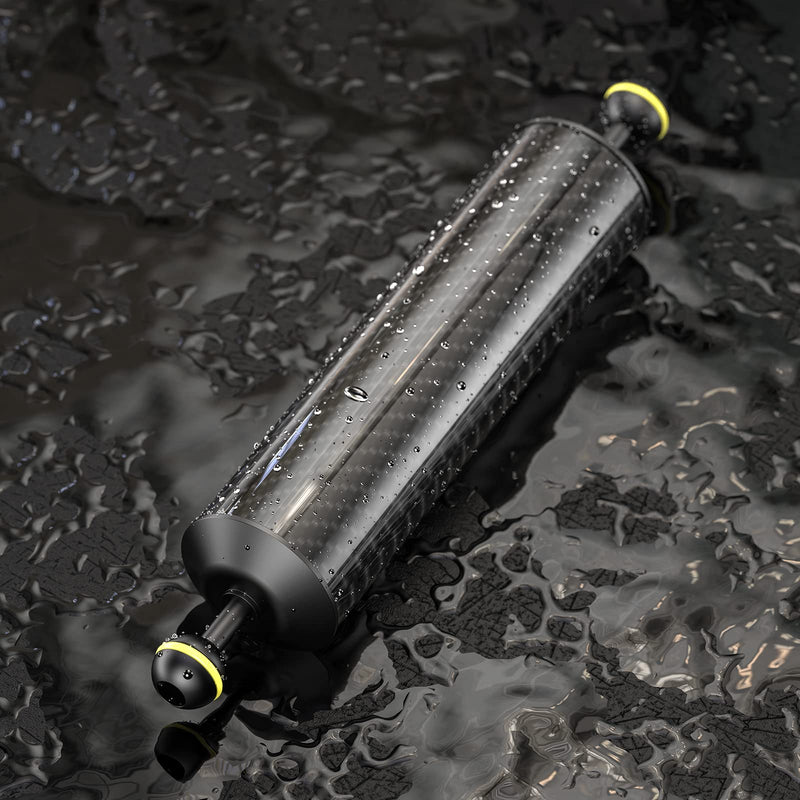 [AUSTRALIA] - Sea frogs Carbon Fiber Float Arm D60mm, 12'', for Ultralight, Aquatic Arm, Buoyancy Provided 580g, Underwater Camera System Diving Tray Video Light/Strobe GA-8 D60mm, 12'' 