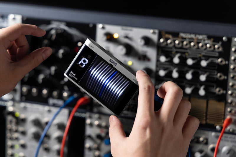 Korg ST1K Tuner for Analog and Modular Synthesizers w/ 3D Visual Meter and Optimized Circuitry