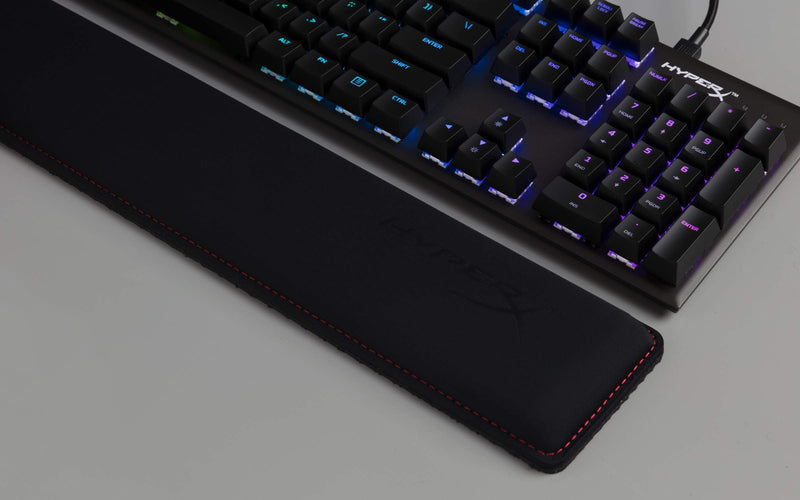 HyperX Wrist Rest - Cooling Gel - memory Foam - Anti-Slip - Ergonomic - Keyboard Accessory Full Size
