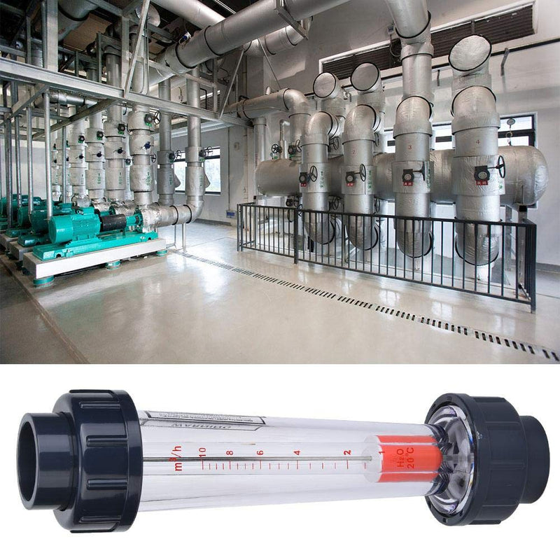 Water Liquid Flow Meter, LZS-32 (D) ABS Plastic Pipe Flowmeter Flowmeter 1-10m³/H, 0.6MPa