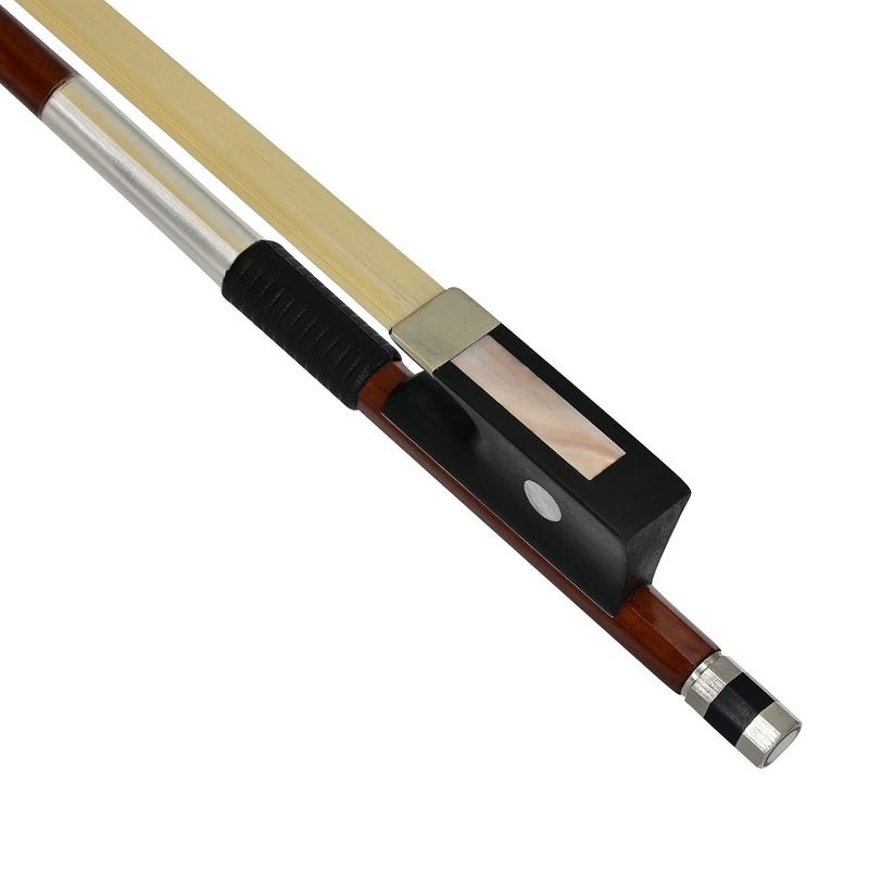 AB-112 Brazilwood Student Violin Bow - 3/4 Size