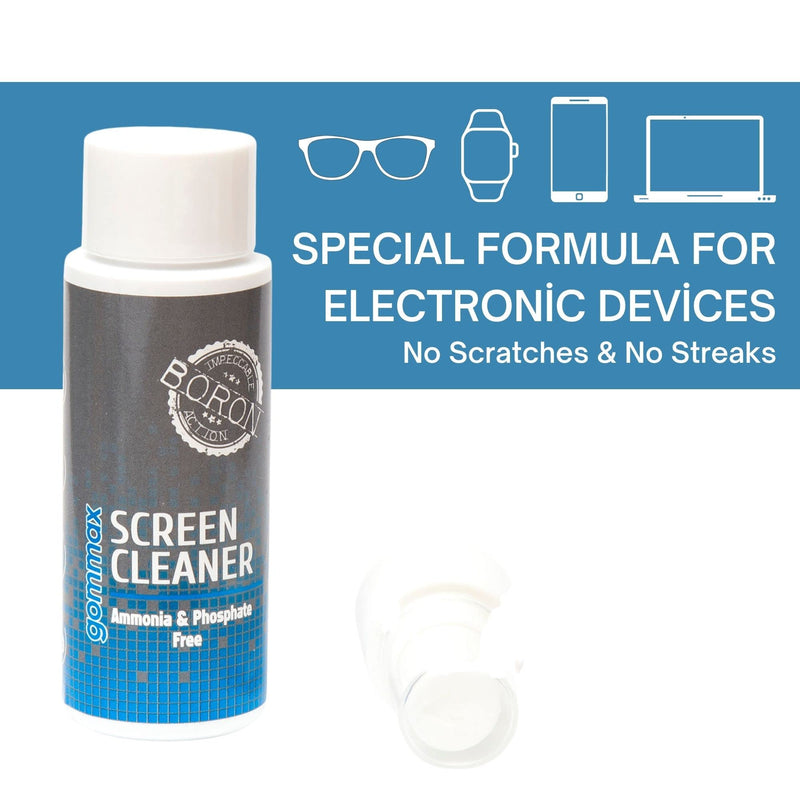 Screen Cleaner Spray Bottle with Microfiber Cloth for Electronical Devices (1.70 Ounces), Ideal for Laptops, Computers, Tv Screens, Phone Screens, Tablets, Camera Lenses, E-Readers, Eyeglasses 1