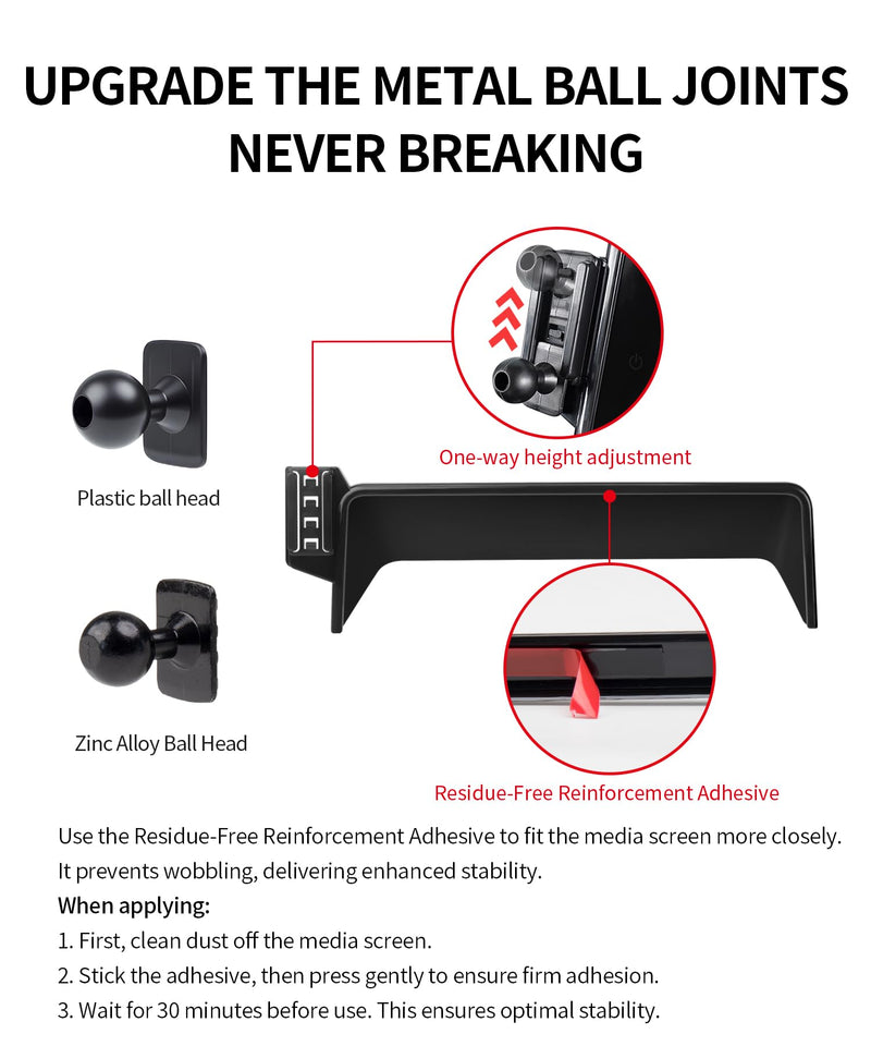 Car Phone Holder for Mazda CX-5 2021-2025 / CX-9 2021-2023, 10.25" Screen | Magsafe Accessories Magnetic Cell Phone Mount Clip Compatible with iPhone, 3D fit Stable Dashboard Navigation Bracket Stand for 2021-2025 CX-5/2021-2023 CX-9 (10.25-Inch)