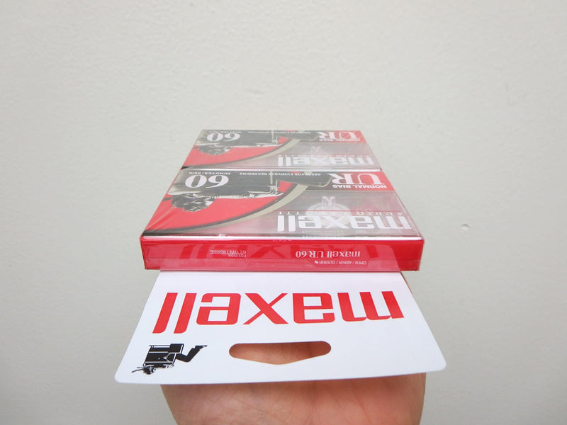 [AUSTRALIA] - Maxell 109024 60 Minute Storage Capacity Normal Bias Type Flat Packs 2 Pack Cassettes 