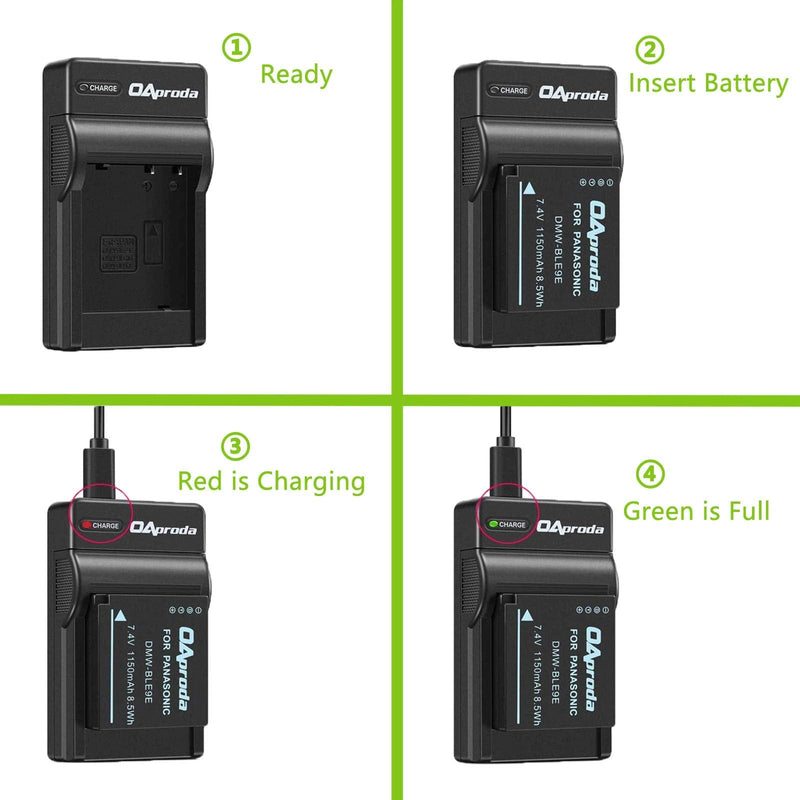 OAproda 2 Pack EN-EL19 Battery and Rapid USB Charger for Nikon Coolpix S32, S33, S100, S2800, S3100, S3200, S3300, S3500, S3600, S3700, S4100, S4200, S4300, S5200, S5300, S6500, S6800, S7000 Camera…