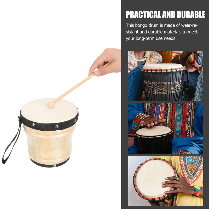 Drum Kit Drum Kit Kids s Congas 1 Set Professional Percussion Instrument Simple Sheepskin Conga Bongos