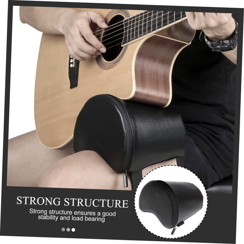 Foot Stand for Guitar Lap Guitar Ukulele Cushion Classical Rest Mat Arm Pad Floor Mat Black Guitar Playing Rest Pad Guitar Leg Rest Guitar Foot Rest Classical Guitar Cushion