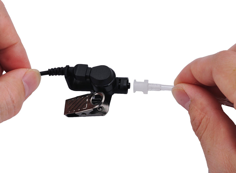 [AUSTRALIA] - Motorola CLS1110 Acoustic Tube Earpiece/Headset with PTT and Mic Surveillance Kit for Motorola Walkie Talkie RDM2070d CP200 CP200d CLS1410 CLS1413 CLS1450 Radio 1 PCS 