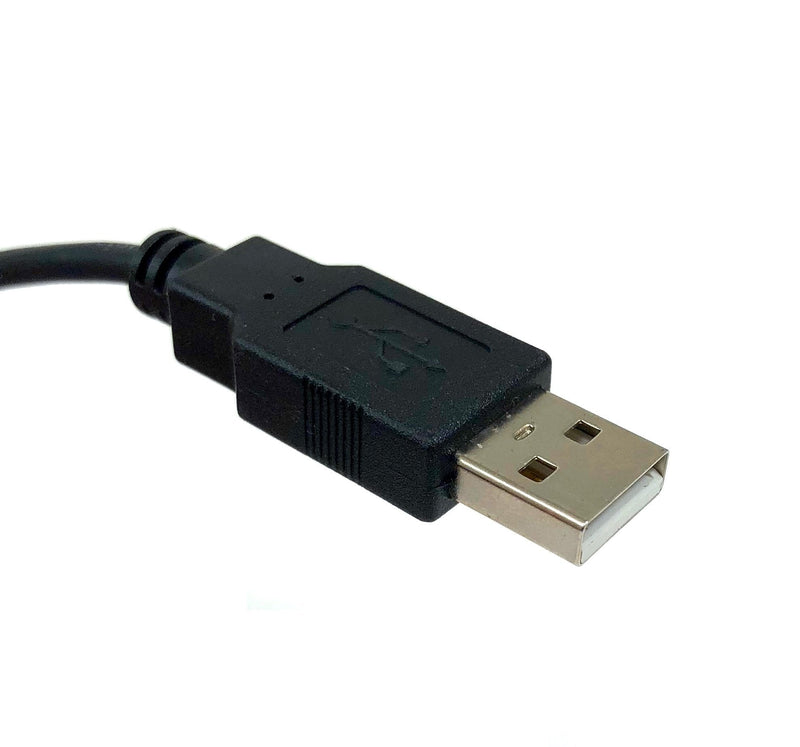 Micro Connectors, Inc. Plug and Play USB to Dual Serial DB9 Adapter Windows 10 / Win 8/ 7/ XP/ Vista / Mac (E07-162) 1 ft USB 2.0 (A-M to Dual Serial DB9-M) Black