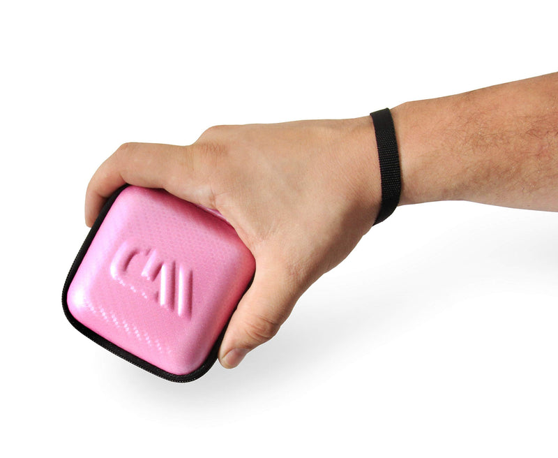 CASEMATIX Carry Case Compatible with Square Contactless and Chip Reader Portable Credit Card Scanner - Pink Case Only