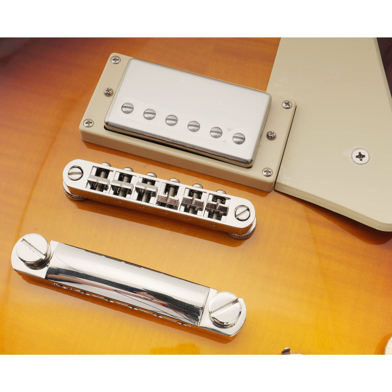 [AUSTRALIA] - Musiclily Pro 52mm Tune-O-Matic Bridge Wide Body LP Bridge for Epiphone Les Paul SG Style Electric Guitar Parts, Nickel 