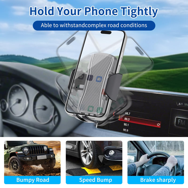 Car Phone Holder for 2014-2018 BMW X5 /2015-2019 BMW X6（10.2 inch Screen），for Smartphone Cradle Auto Accessories Bracket Anti-Shake，360 Degree Rotation，for All Cell Phones