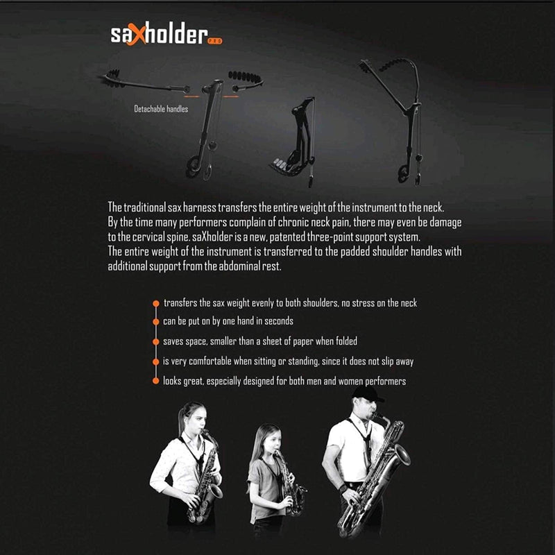 JAZZLAB Strap, Support (SAXHOLDER-PRO) Single