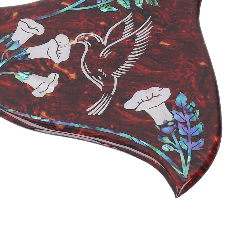 [AUSTRALIA] - Acoustic Guitar Hummingbird Pickguard, Self Adhesive Scratch Decorative Replacement Part Decorative Protective Replacement for Guitarists 