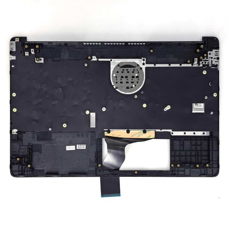 Replacement Upper Case Palmrest for HP 15T-DY 15Z-EF 15S-EQ 15s-fq 15-EF Series Laptop Keyboard Assembly L89859-001 Jet Black