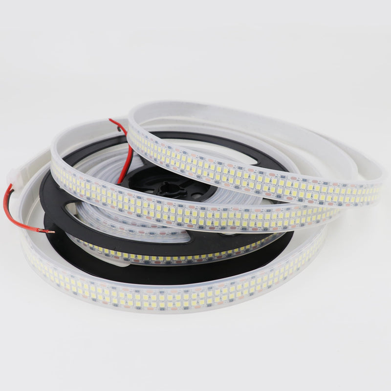 [AUSTRALIA] - LEDENET LED Strip Lights Cold White 6500K 16.4ft/5M Double Row 2835 SMD 2400LEDs DC 24V Daylight Bright Dimmable Flexible LED Tape Light Waterproof IP67 Outdoor Lighting(No Adapter and Dimmer) 