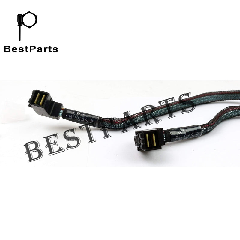Dual 12Gb SAS SFF-8643 PERC H330 H730 H730P Cable Compatible with Dell PowerEdge R730 F037K