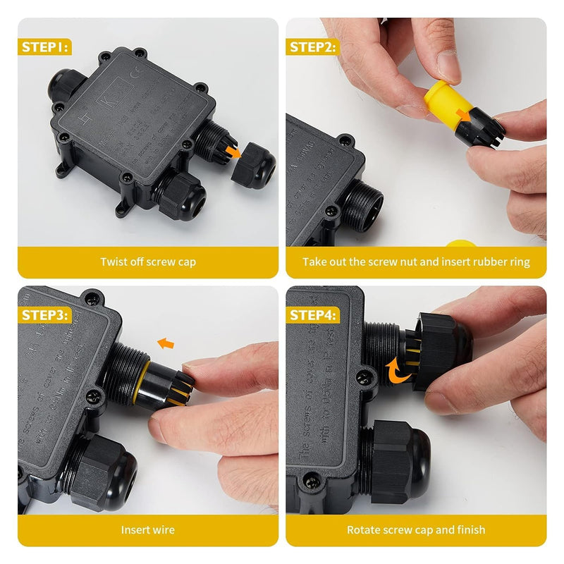 Hausprofi Junction Box 3 Wege