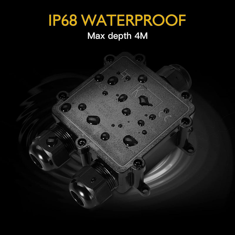 Hausprofi Junction Box 3 Wege