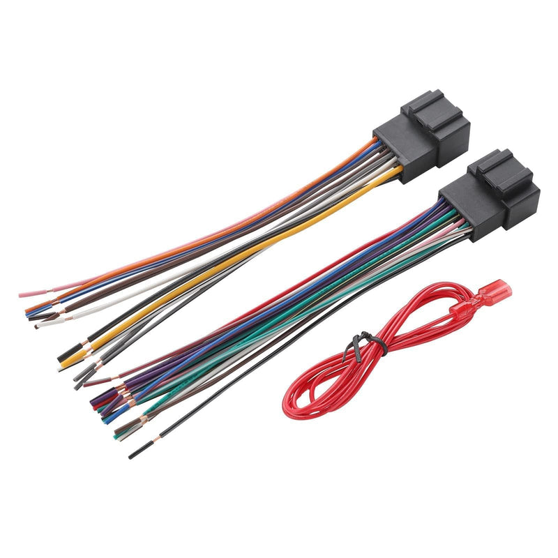 Aftermarket Radio Wiring Adapter for GM Chevy 2007-2015, GMC 2006-2017, Buick 2007-2014 Install Car Stereo Wire Cable Plug Non-Amplified System