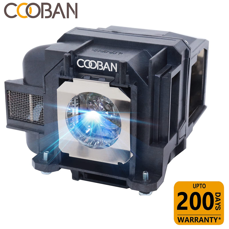 COOBAN ELPLP88 /V13H010L88 Replacement Projector Lamp Bulb with Housing for Epson PowerLite Home Cinema 2040 /PowerLite Home Cinema 2045 1040 2045 740HD 640, EX7240 EX3240 EX9200 VS240 H719A EB-U04