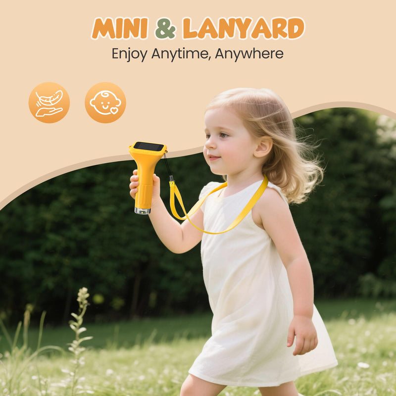 [AUSTRALIA] - Handheld Microscope for Kids Portable Pocket Digiscope - 2" IPS HD Screen 1000X Digital Microscopes Camera PC Compatible 3-12 Year Old Girl Boy Science Edu Fun Birthday Gifts Toys 