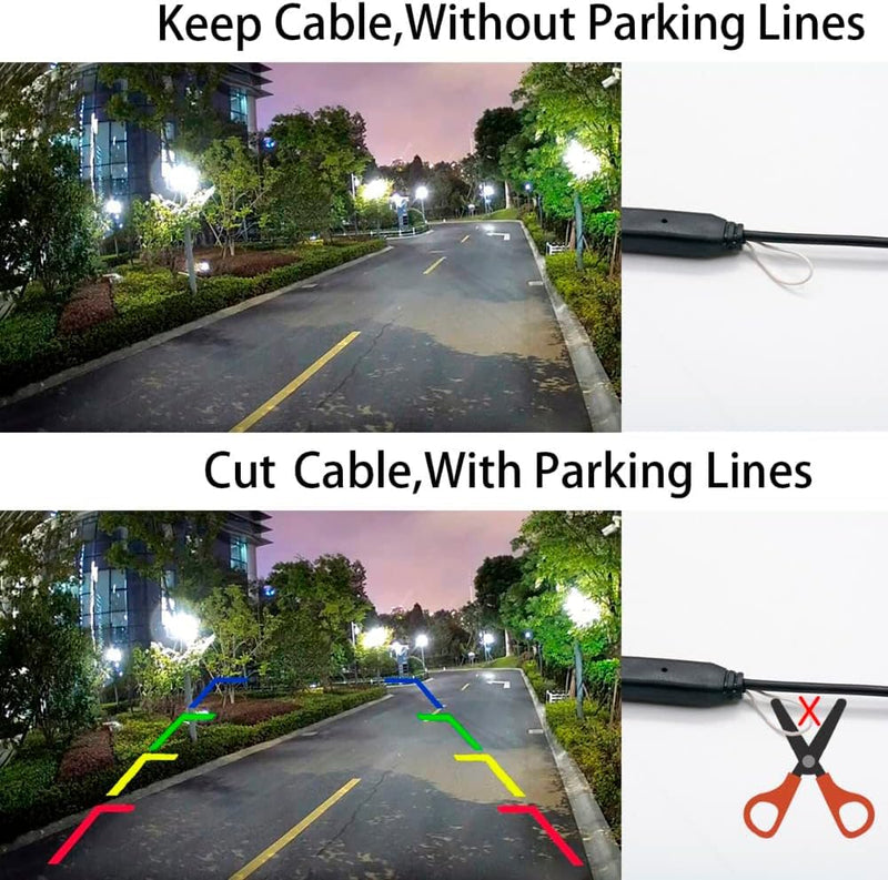 Vlicevrn CCD Car Rear View Camera Trunk Handle with Fish Eye Golden Lens Night Vision Backup Parking Camera Waterproof IP68 Vehicle Camera For Mercedes Benz Class W205 C180 C200 C280 C300 C350 AMG CLA