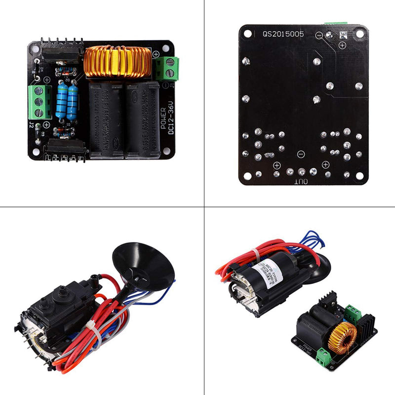 Coil Driver Board ZVS Coil Flyback Driver Marx Generator Coil Power Supply 12 to 36 V