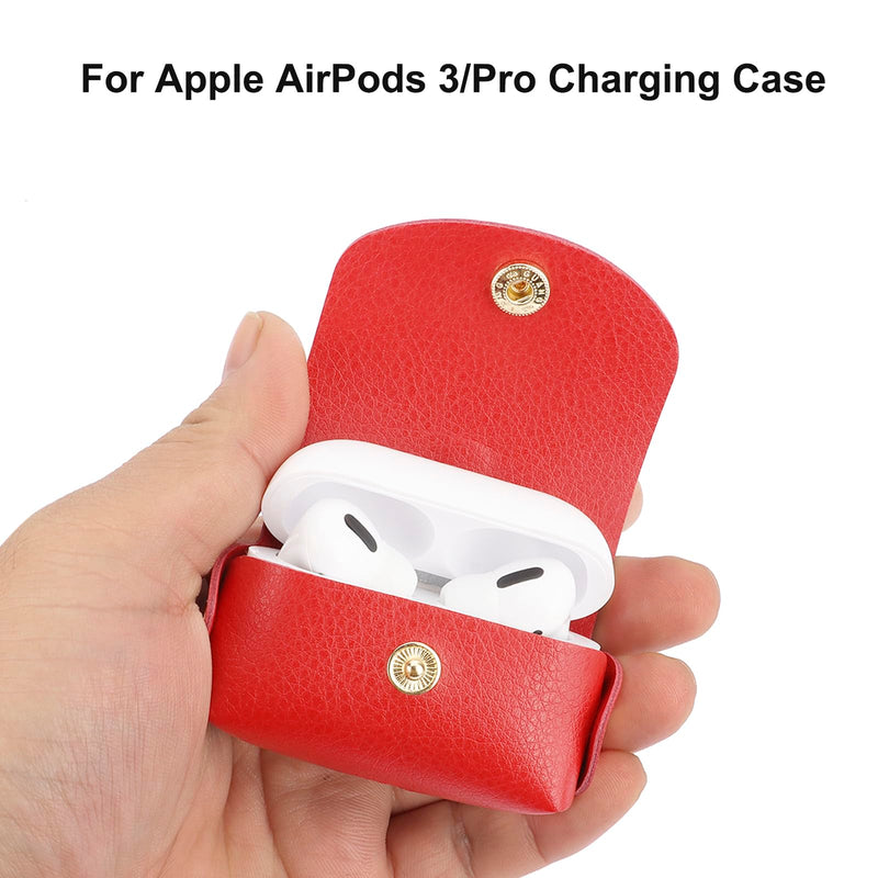 Bocasal A Multi Slots Crossbody Wallet Case for iPhone 16 Pro Max + A Slim Leather Case for AirPods Pro