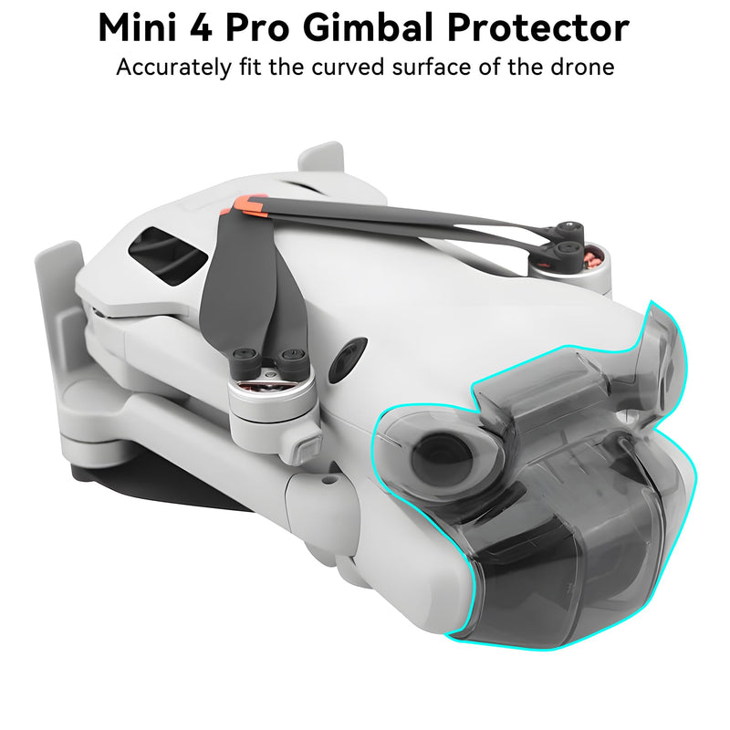 Gimbal Protector Cover for Mini 4 Pro Lens Cover Dustproof Cap Compatible with DJI Mini 4 Pro Drone Accessories Replacement Part Gimbal Guard