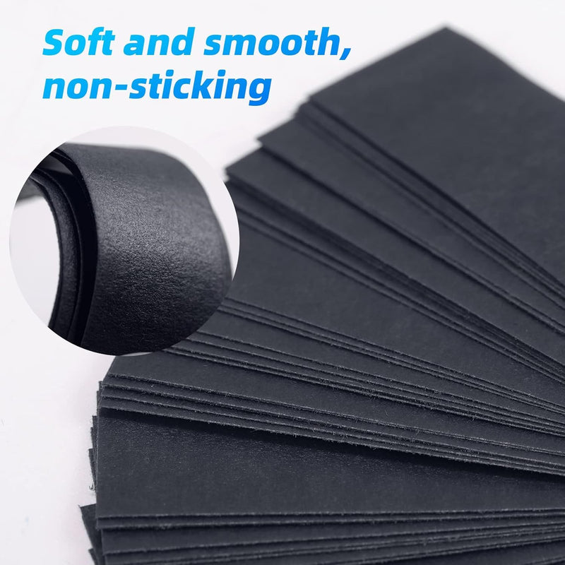 [AUSTRALIA] - 300 Sheets Dental Articulation Paper, Plastic Dispenser, Red and Blue, 100 Micron Double Sided 